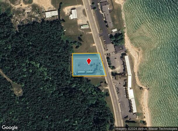  1078 N State St, Saint Ignace, MI Parcel Map