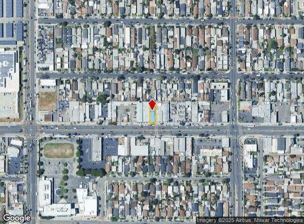  1207 E Florence Ave, Los Angeles, CA Parcel Map