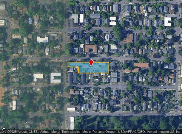  2006 Se Pine St, Portland, OR Parcel Map