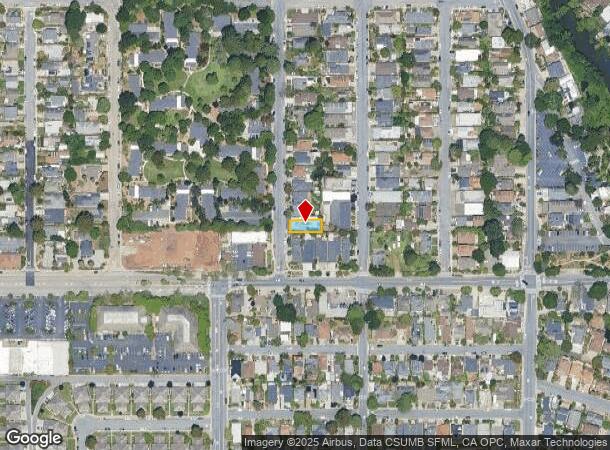 1710 46Th Ave, Capitola, CA Parcel Map