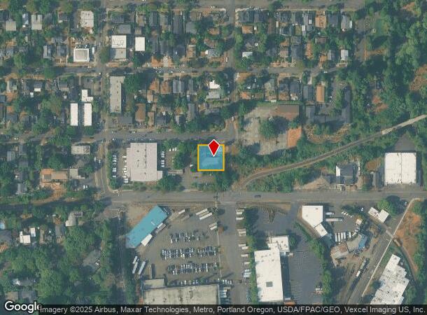  1830 Se Linn St, Portland, OR Parcel Map