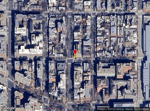  1017 M St Nw, Washington, DC Parcel Map