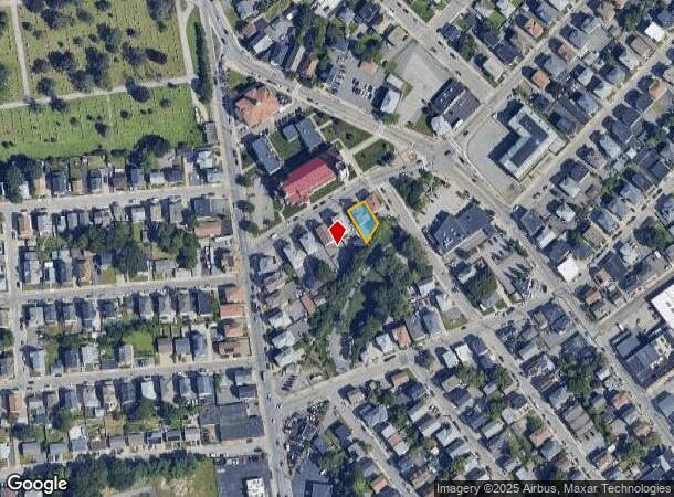  30 W Hunt St, Central Falls, RI Parcel Map