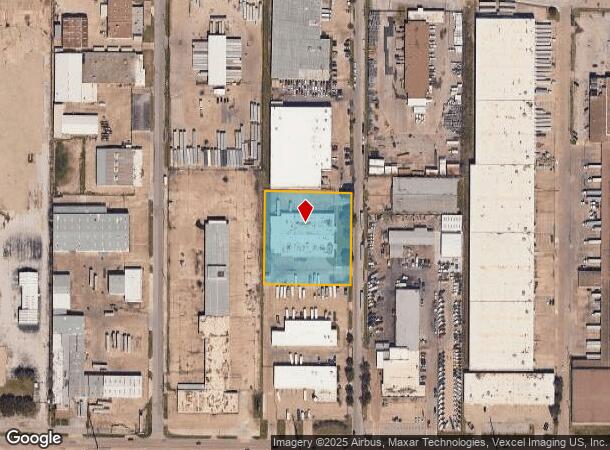  5111 Mercantile Row, Dallas, TX Parcel Map