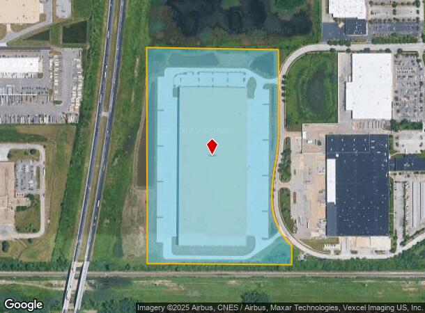  21500 Gateway Dr, Matteson, IL Parcel Map