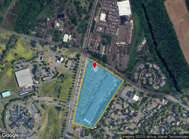 1661 Easton Rd, Warrington, PA Parcel Map