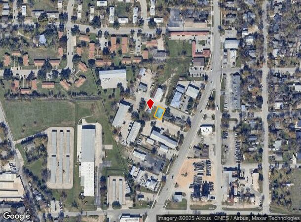  1956 S Austin Ave, Georgetown, TX Parcel Map