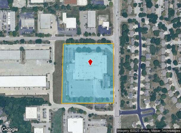  10800 Pflumm Rd, Lenexa, KS Parcel Map