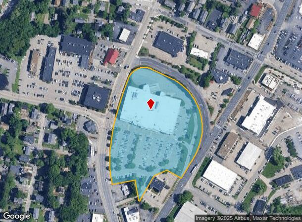 14 W Boylston St, Worcester, MA Parcel Map