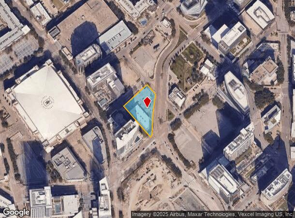  2501 N Field St, Dallas, TX Parcel Map