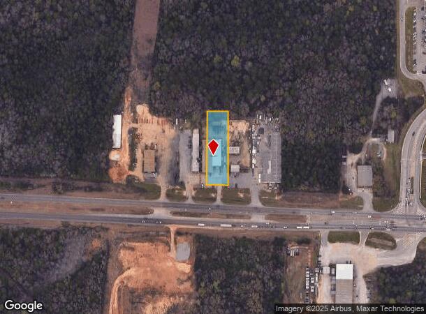  1438 Industrial Pkwy, Saraland, AL Parcel Map