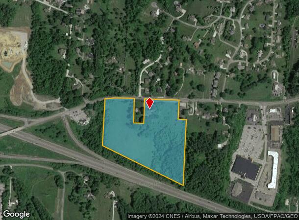  48160 National Rd, Saint Clairsville, OH Parcel Map