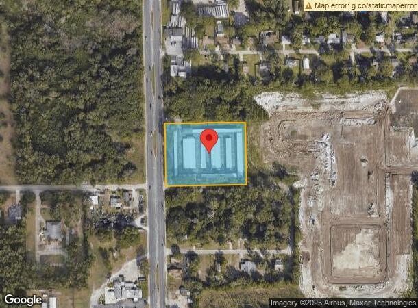  1805 N Woodland Blvd, Deland, FL Parcel Map