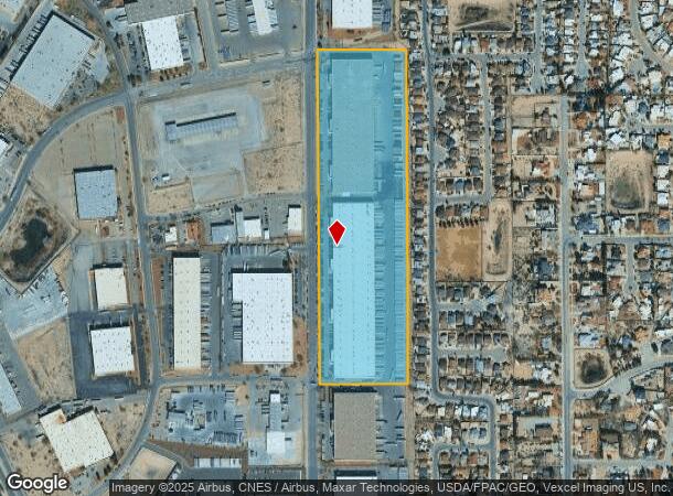  1320 Don Haskins Dr, El Paso, TX Parcel Map
