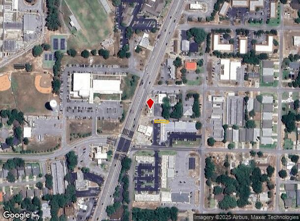 1255 N Eglin Pky, Shalimar, FL Parcel Map