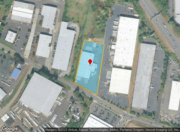 8015 Sw Hunziker Rd, Portland, OR Parcel Map