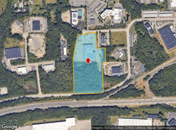 40 Keyes Way, West Warwick, RI Parcel Map