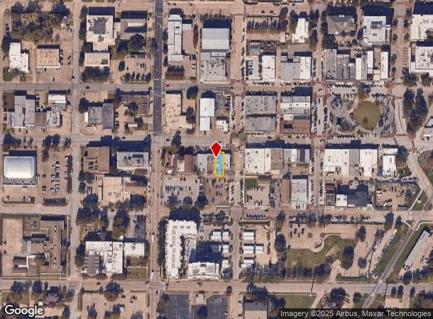  702 Main St, Garland, TX Parcel Map