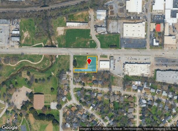  1404 E Abram St, Arlington, TX Parcel Map