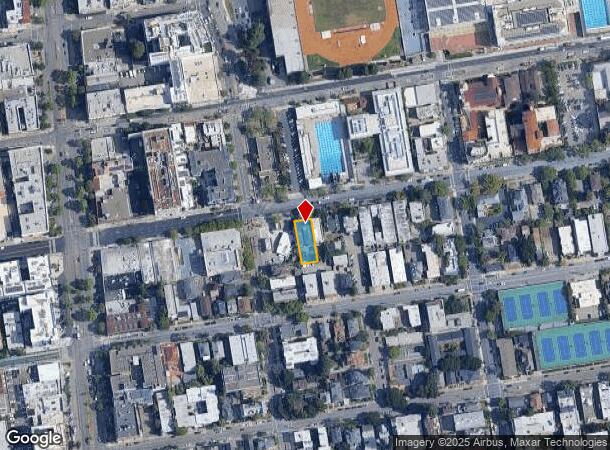  2210 Durant Ave, Berkeley, CA Parcel Map