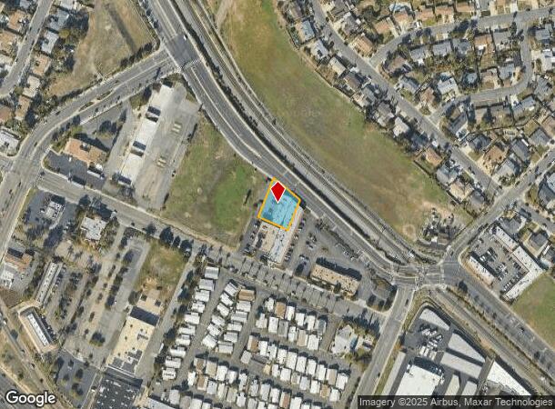  1605 W Mission Rd, San Marcos, CA Parcel Map