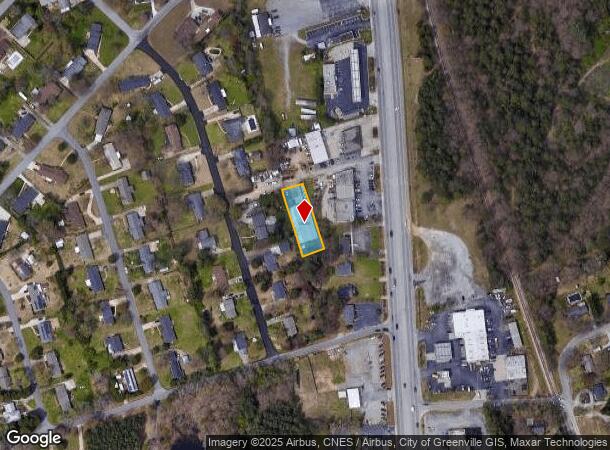  1 Crick Aly, Mauldin, SC Parcel Map