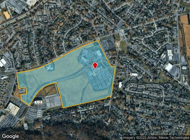  650 W Governor Rd, Hershey, PA Parcel Map
