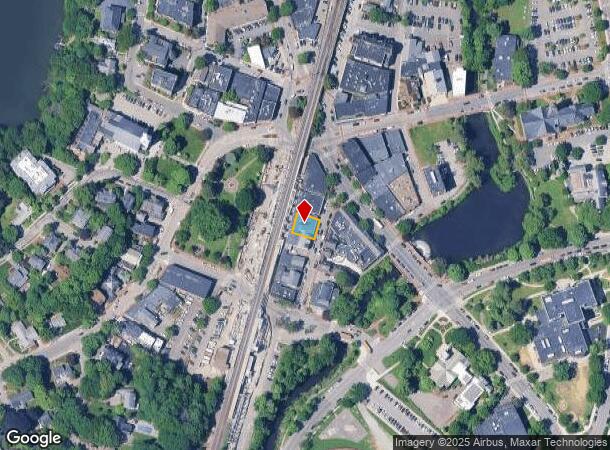 15 Thompson St, Winchester, MA Parcel Map