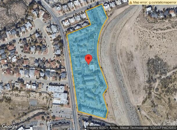  330 Bartlett Dr, El Paso, TX Parcel Map