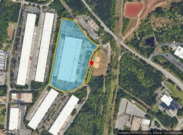  2500 S Tricenter Blvd, Durham, NC Parcel Map