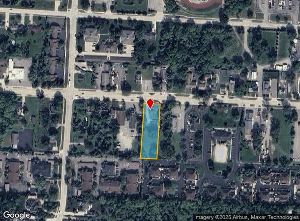  8137 Macomb St, Grosse Ile, MI Parcel Map