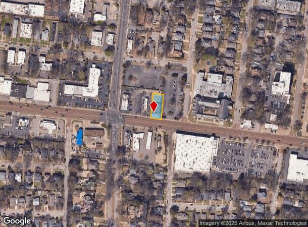  1712 Union Ave, Memphis, TN Parcel Map
