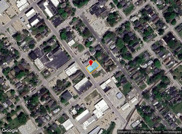  912 Main St, Vincennes, IN Parcel Map