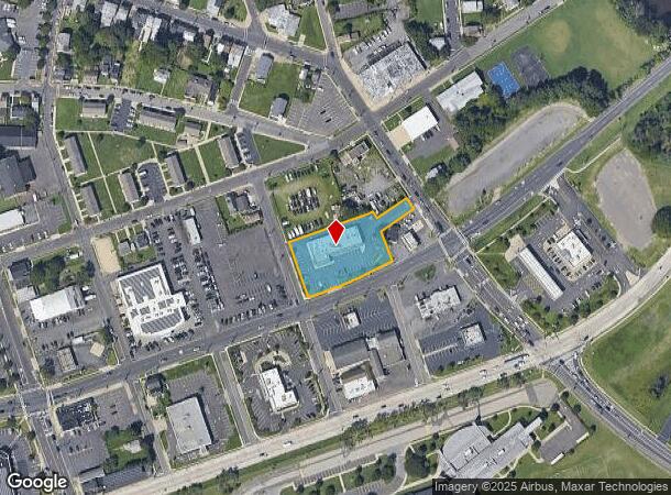587 York St, Burlington, NJ Parcel Map