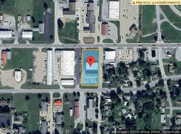  105 Airport Rd, Fairfield, IL Parcel Map