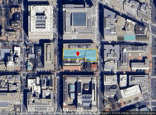  1800 G St Nw, Washington, DC Parcel Map