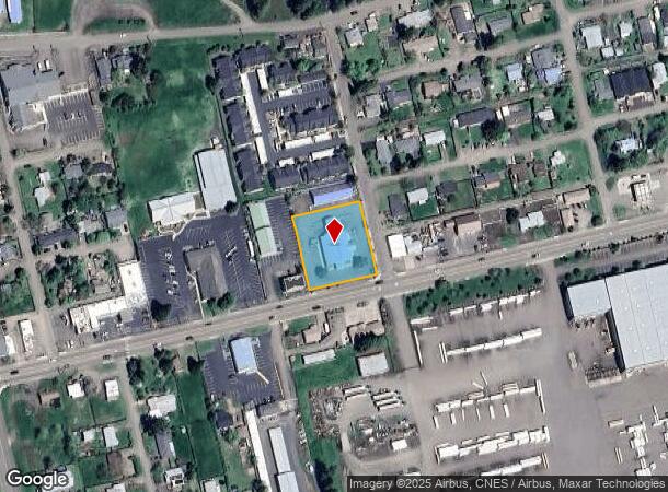  731 W Central Ave, Sutherlin, OR Parcel Map