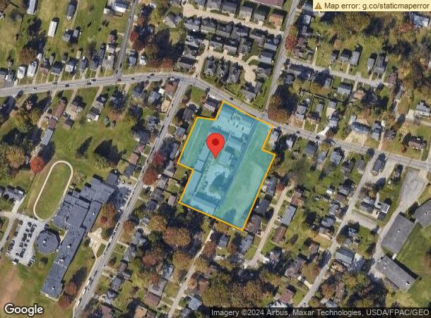  2212 36Th St, Parkersburg, WV Parcel Map