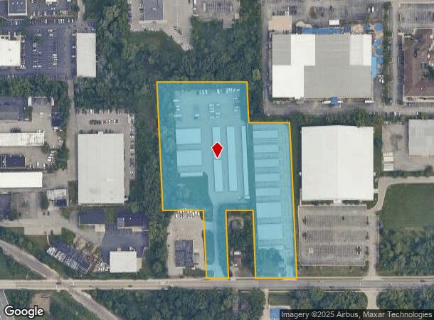 3609 32Nd St Se, Grand Rapids, MI Parcel Map