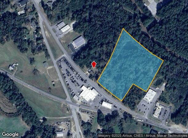 625 Augusta Rd, Edgefield, SC Parcel Map