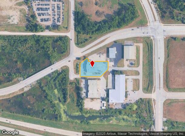 3104 Haskell Ave, Lawrence, KS Parcel Map