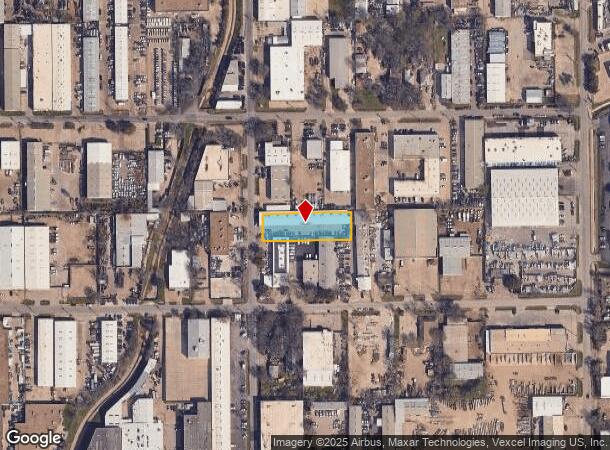 11166 Ables Ln, Dallas, TX Parcel Map