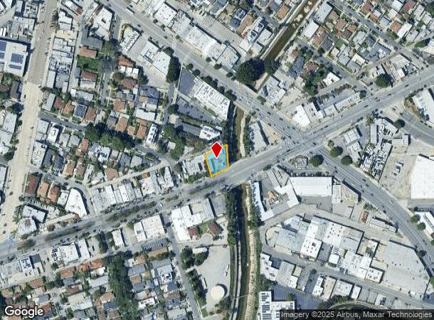 5963 Washington Blvd, Culver City, CA Parcel Map