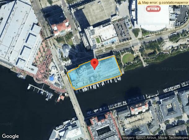  505 Water St, Tampa, FL Parcel Map