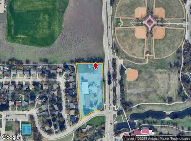 201 N Plano Rd, Richardson, TX Parcel Map