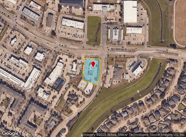 1501 W Hebron Pky, Carrollton, TX Parcel Map