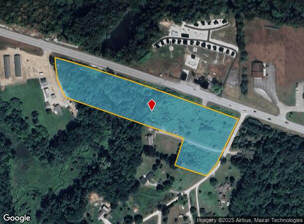 Franklin St, Brandon, VT Parcel Map