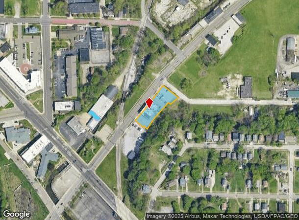  45 N Case Ave, Akron, OH Parcel Map