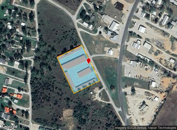  1377 Airport Rd, Graford, TX Parcel Map