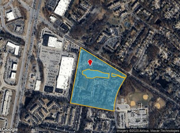  1623 Parkridge Cir, Crofton, MD Parcel Map